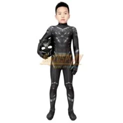 Kids Black Panther Cosplay Costume Civil War Edition For Children Halloween -Simcosplay Outlet Store j19002ba kid 0011 021a6607