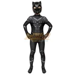 Kids Black Panther Cosplay Costume Civil War Edition For Children Halloween -Simcosplay Outlet Store j19002ba kid 0014 021a6601