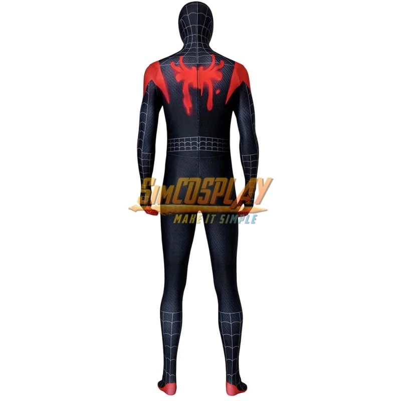 Miles Morales Suit Spiderman Into The Spider Verse Cosplay Costumes Ver.3 7 Miles Morales Suit Spiderman Into The Spider Verse Cosplay Costumes Ver.3 - Image 7