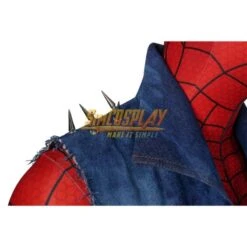 Punk-Rock Spidey Cosplay Costume Hobart Brown Spider-Man Suit Ver.2 -Simcosplay Outlet Store j19011aa10
