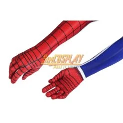 Punk-Rock Spidey Cosplay Costume Hobart Brown Spider-Man Suit Ver.2 -Simcosplay Outlet Store j19011aa2