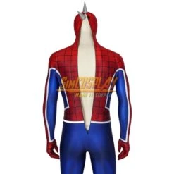 Punk-Rock Spidey Cosplay Costume Hobart Brown Spider-Man Suit Ver.2 -Simcosplay Outlet Store j19011aa3