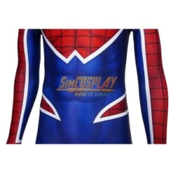 Punk-Rock Spidey Cosplay Costume Hobart Brown Spider-Man Suit Ver.2 -Simcosplay Outlet Store j19011aa5