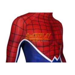 Punk-Rock Spidey Cosplay Costume Hobart Brown Spider-Man Suit Ver.2 -Simcosplay Outlet Store j19011aa6