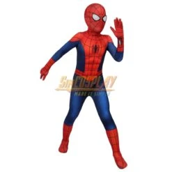 Kids Ultimate Spider-Man Cosplay Costume Classic Ultimate Spiderman Suit -Simcosplay Outlet Store j19016cb kid 3