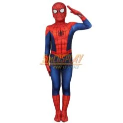 Kids Ultimate Spider-Man Cosplay Costume Classic Ultimate Spiderman Suit -Simcosplay Outlet Store j19016cb kid 5