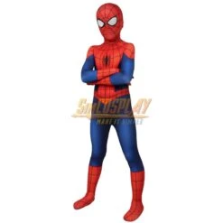Kids Ultimate Spider-Man Cosplay Costume Classic Ultimate Spiderman Suit -Simcosplay Outlet Store j19016cb kid 6