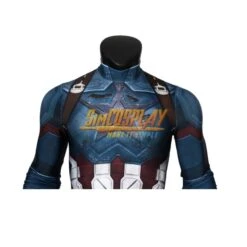 Captain America Cosplay Suit Battlefield Damaged Bodysuit Infinity War Edition -Simcosplay Outlet Store j19024aa10