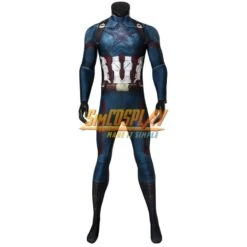 Captain America Cosplay Suit Battlefield Damaged Bodysuit Infinity War Edition -Simcosplay Outlet Store j19024aa11