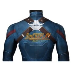 Captain America Cosplay Suit Battlefield Damaged Bodysuit Infinity War Edition -Simcosplay Outlet Store j19024aa6