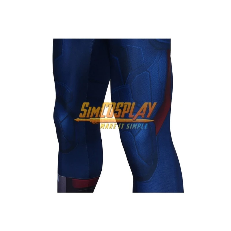 Captain America Cosplay 3D Printed Jumpsuits Steve Rogers BodySuits 6 Captain America Cosplay 3D Printed Jumpsuits Steve Rogers BodySuits - Image 6