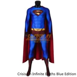 Halloween Clark Cosplay Costumes Spandex SuperHero Cosplay Suit J210323SP -Simcosplay Outlet Store j19042ea 1 1
