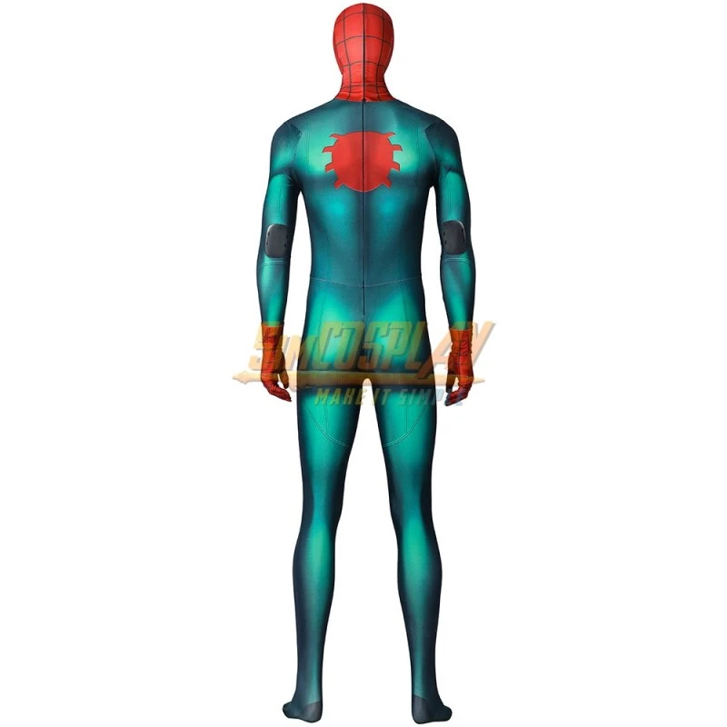 Spiderman Great Responsibility Cosplay Suit Miles Morales PS5 Cosplay Costume 2 Spiderman Great Responsibility Cosplay Suit Miles Morales PS5 Cosplay Costume - Image 2