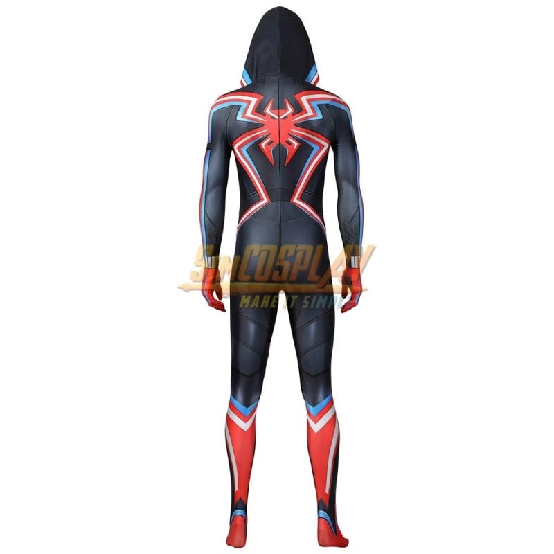 Miles Morales 2099 Suit Spiderman Miles Morales PS5 Cosplay Costume 3 Miles Morales 2099 Suit Spiderman Miles Morales PS5 Cosplay Costume - Image 3
