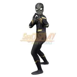 Kids Spider-man No Way Home Black Gold Cosplay Suit Ver.1 20 Kids Spider-man No Way Home Black Gold Cosplay Suit Ver.1 -Simcosplay Outlet Store j21024ba kid 0015 021a7337