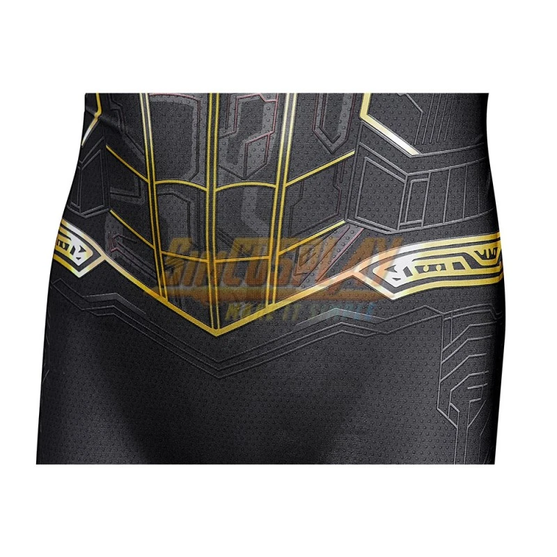 Kids Spider-man No Way Home Black And Gold Cosplay Suit Ver.2 16 Kids Spider-man No Way Home Black And Gold Cosplay Suit Ver.2 - Image 16