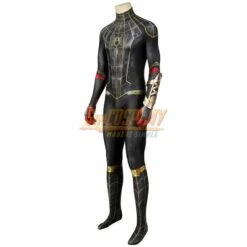 Spider-man No Way Home Cosplay Costume Black Gold Suit 23 Spider-man No Way Home Cosplay Costume Black Gold Suit -Simcosplay Outlet Store j21026ba 0004 021a3779