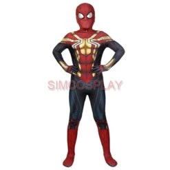 Kids Iron Spider-man Suit Spider Man No Way Home Cosplay Costume -Simcosplay Outlet Store j21028ga kid 0015 021a7620