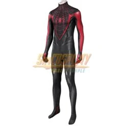 Miles Morales Cosplay Costume Spiderman Ps5 Spandex Printed Suit -Simcosplay Outlet Store j21029ba 0007 021a8988