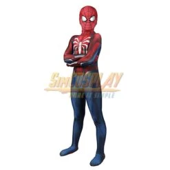 Kids Spiderman 2 PS5 Peter Parker Cosplay Costume Halloween Cosplay Suits For Children -Simcosplay Outlet Store j21030ba kid 0012 021a8608