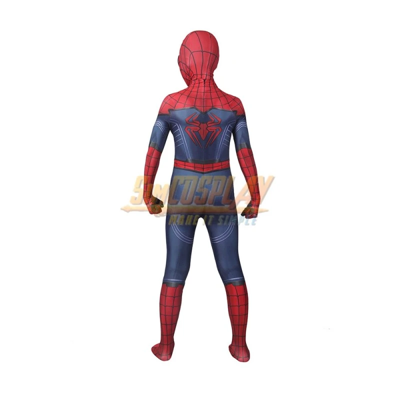 Kids Spiderman Cosplay Costume Avenger Spiderman Printed Edition Suit 5 Kids Spiderman Cosplay Costume Avenger Spiderman Printed Edition Suit - Image 5