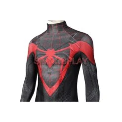 Spider-Man Miles Morales Cosplay Suit Black Spider Suit PS5 Edition 33 Spider-Man Miles Morales Cosplay Suit Black Spider Suit PS5 Edition -Simcosplay Outlet Store j21038aa 0006 021a2820