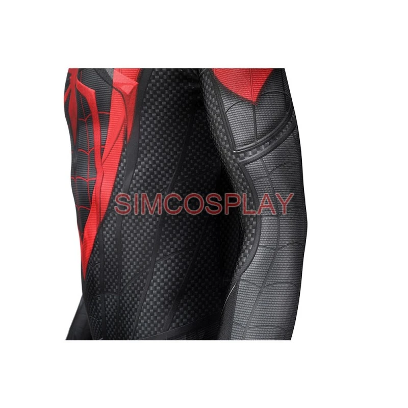 Spider-Man Miles Morales Cosplay Suit Black Spider Suit PS5 Edition 15 Spider-Man Miles Morales Cosplay Suit Black Spider Suit PS5 Edition - Image 15