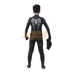 Kids Spiderman Symbiote Black Cosplay Suit Miles Morales PS5 Edition -Simcosplay Outlet Store j21039ba kid 0008 021a5931