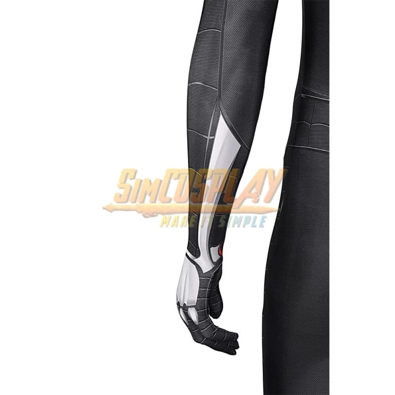 Spiderman Symbiote Black Cosplay Suit Spider Man Miles Morales PS5 Edition 10 Spiderman Symbiote Black Cosplay Suit Spider Man Miles Morales PS5 Edition - Image 10