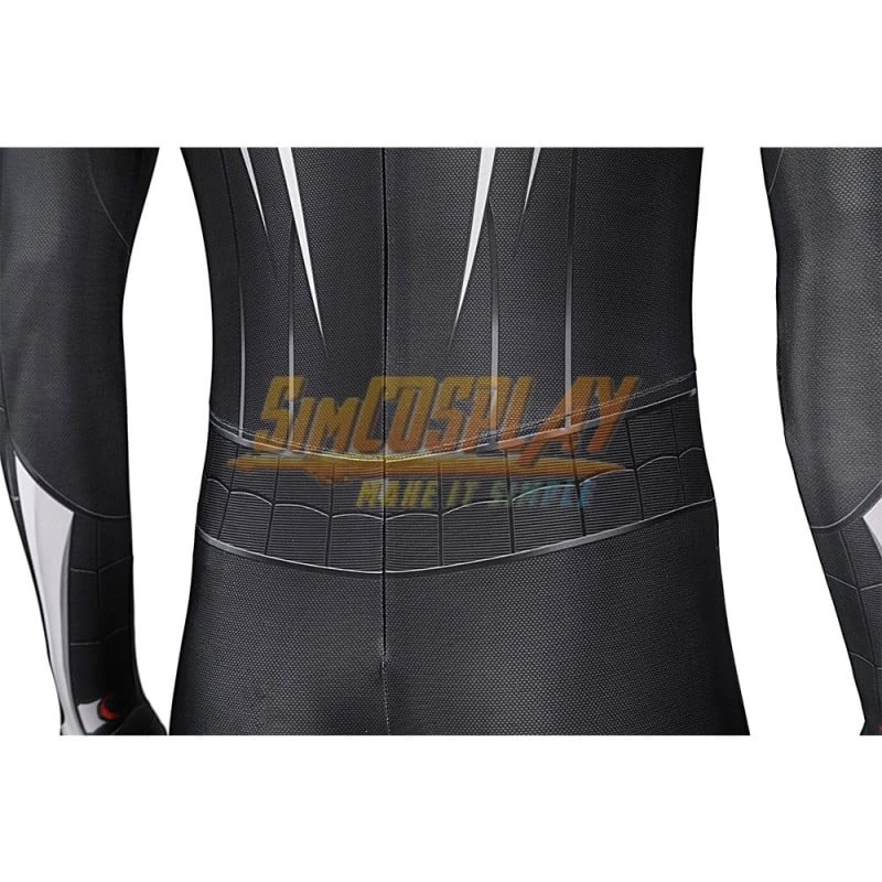 Spiderman Symbiote Black Cosplay Suit Spider Man Miles Morales PS5 Edition 11 Spiderman Symbiote Black Cosplay Suit Spider Man Miles Morales PS5 Edition - Image 11