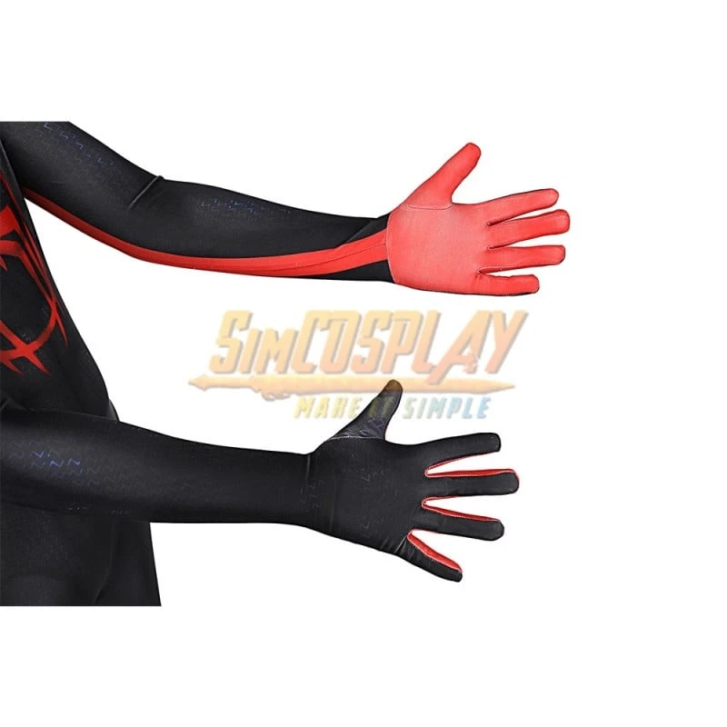 Kids Across The Spider-Verse Miles Morales Cosplay Suit Halloween Children Costumes 13 Kids Across The Spider-Verse Miles Morales Cosplay Suit Halloween Children Costumes - Image 13