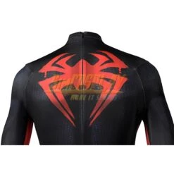 Across The Spider-Verse Miles Morales Cosplay Costume Spandex Printed Suit -Simcosplay Outlet Store j21040ba 0011 021a9003
