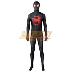 Across The Spider-Verse Miles Morales Cosplay Costume Spandex Printed Suit -Simcosplay Outlet Store j21040ba 0018 021a8995