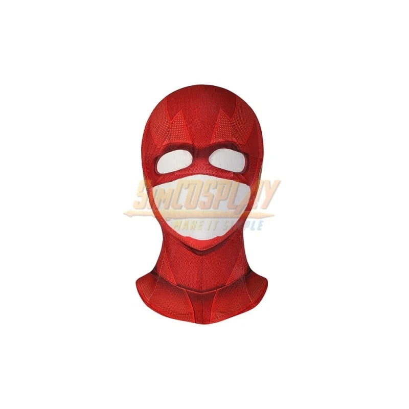 TF S8 Barry Allen Cosplay Costume Gold Boots Spandex Printed Edition 8 TF S8 Barry Allen Cosplay Costume Gold Boots Spandex Printed Edition - Image 8