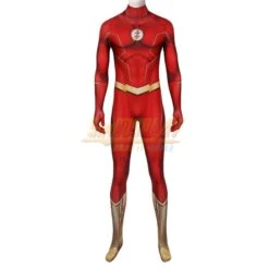 TF S8 Barry Allen Cosplay Costume Gold Boots Spandex Printed Edition 23 TF S8 Barry Allen Cosplay Costume Gold Boots Spandex Printed Edition -Simcosplay Outlet Store j21044ba 0015 021a4721