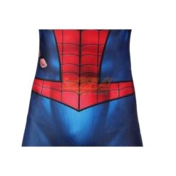 Kids Spiderman PS5 Classic Suit Cosplay Costume Damaged Printed -Simcosplay Outlet Store j21053gakid 0006 021a4311