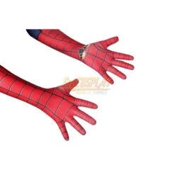 Kids Spiderman PS5 Classic Suit Cosplay Costume Damaged Printed -Simcosplay Outlet Store j21053gakid 0008 021a4309