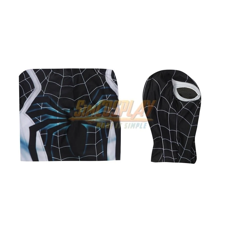 Spiderman Negative Suit Cosplay Costume PS5 Edition 9 Spiderman Negative Suit Cosplay Costume PS5 Edition - Image 9