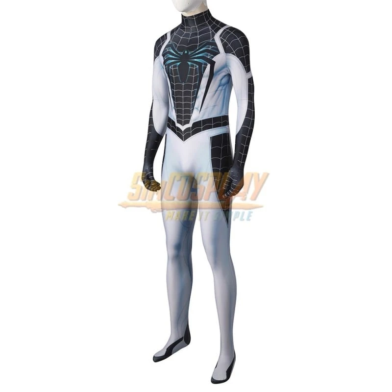 Spiderman Negative Suit Cosplay Costume PS5 Edition 6 Spiderman Negative Suit Cosplay Costume PS5 Edition - Image 6