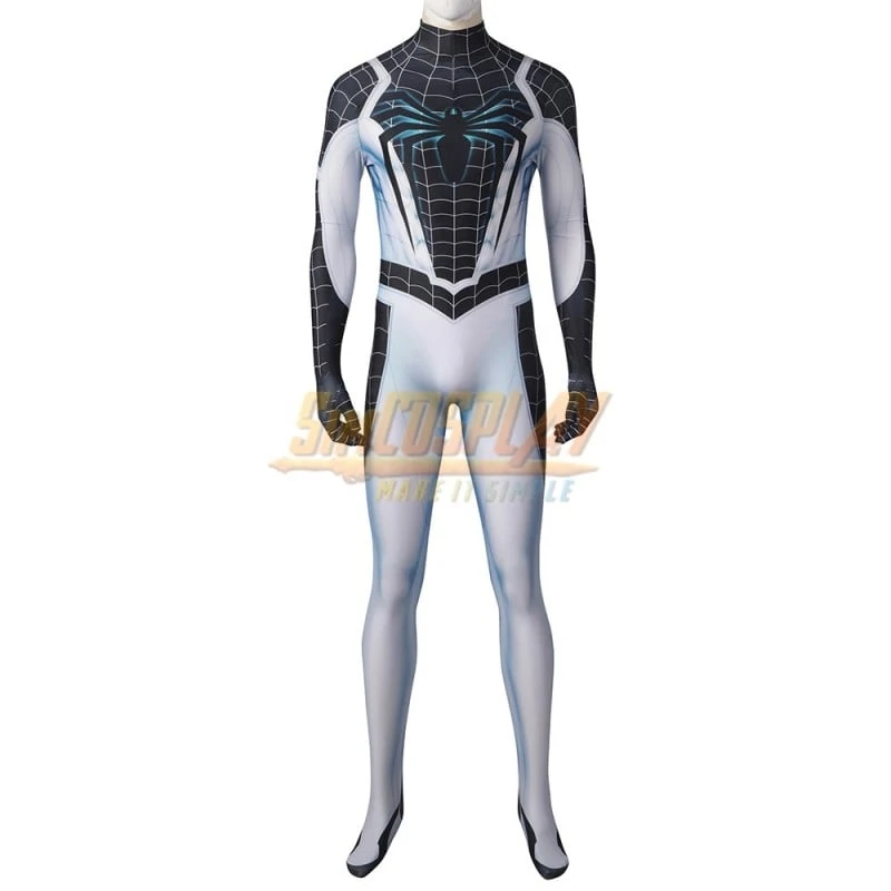 Spiderman Negative Suit Cosplay Costume PS5 Edition 7 Spiderman Negative Suit Cosplay Costume PS5 Edition - Image 7