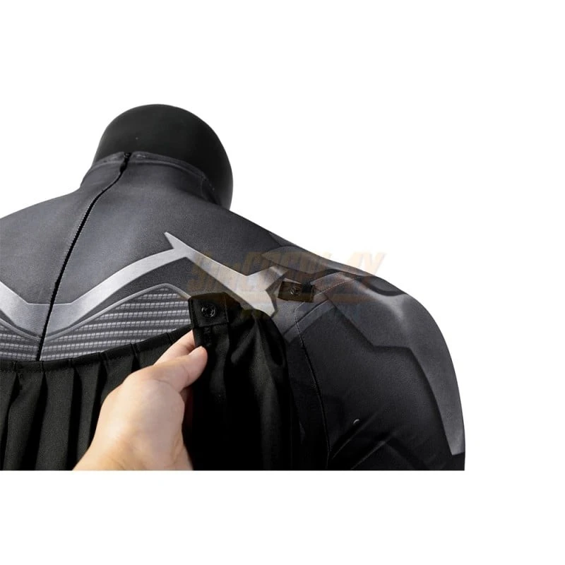 Gotham Knights Bruce Wayne Printed Cosplay Costume With Cape 11 Gotham Knights Bruce Wayne Printed Cosplay Costume With Cape - Image 11