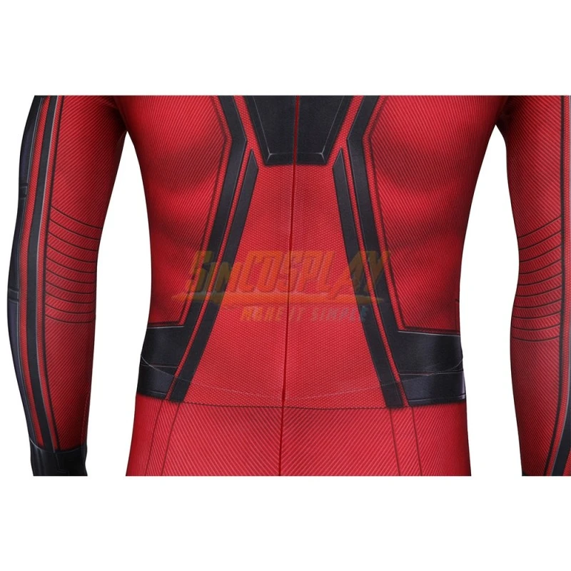 Spider-Man PS5 Crimson Cowl Suit Printed Cosplay Costume 14 Spider-Man PS5 Crimson Cowl Suit Printed Cosplay Costume - Image 14