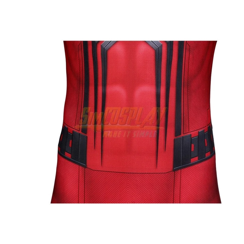 Spider-Man PS5 Crimson Cowl Suit Printed Cosplay Costume 19 Spider-Man PS5 Crimson Cowl Suit Printed Cosplay Costume - Image 19