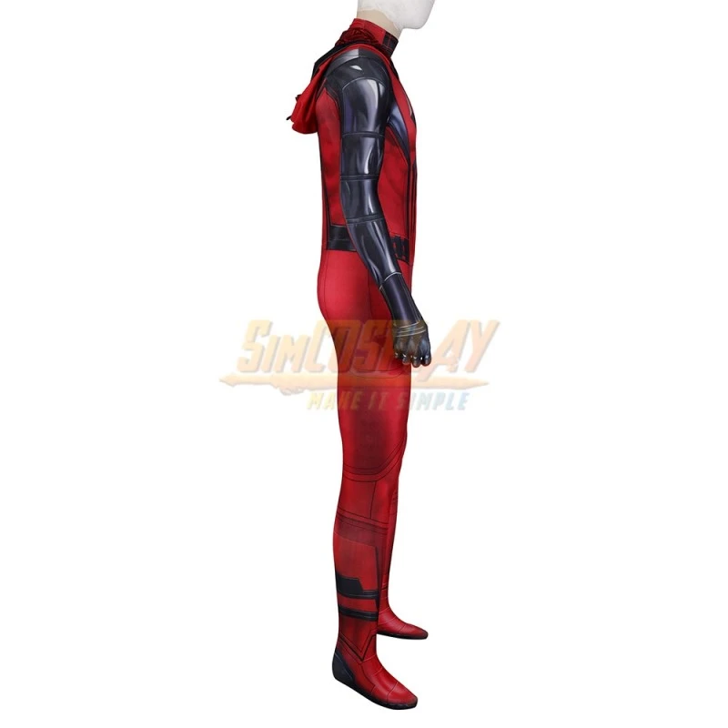 Spider-Man PS5 Crimson Cowl Suit Printed Cosplay Costume 5 Spider-Man PS5 Crimson Cowl Suit Printed Cosplay Costume - Image 5