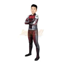 Kids Titans Beast Boy Cosplay Costume HD Printed Suit -Simcosplay Outlet Store j23007fa kid 0011 021a5587