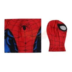 Spiderman Vintage Comic Book Suit Printed Cosplay Costume -Simcosplay Outlet Store j23016ha 0000 021a3500