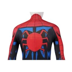 Spiderman Vintage Comic Book Suit Printed Cosplay Costume -Simcosplay Outlet Store j23016ha 0009 021a3488