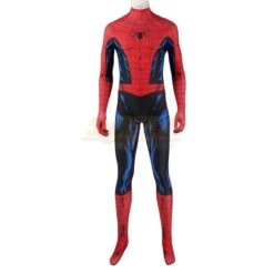 Spiderman Vintage Comic Book Suit Printed Cosplay Costume -Simcosplay Outlet Store j23016ha 0016 3