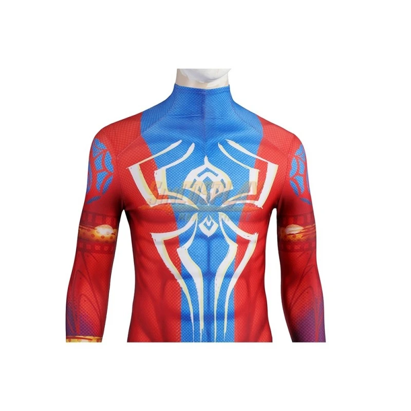 Spider Man India Pavitr Prabhakar Printed Cosplay Costume Suit 20 Spider Man India Pavitr Prabhakar Printed Cosplay Costume Suit - Image 20