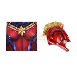 Captain Marvel Carol Danvers HD Printed Cosplay Suit -Simcosplay Outlet Store j23024ga 0001 021a9326
